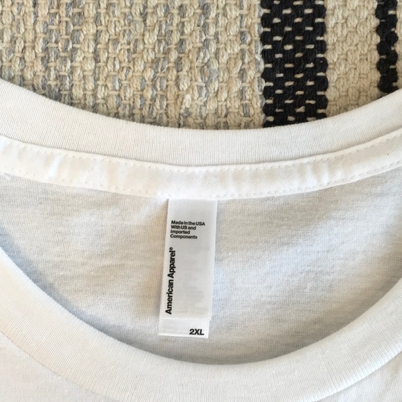 American apparel plus size  tee - Picture 2 of 2